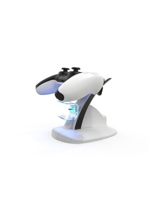SUPORTE CARREGADOR PARA CONTROLE PS5 KG-519 Branco