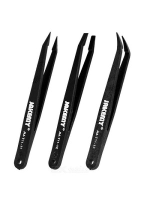 Kit com 3 Pinças Anti Estática (JM-T11)