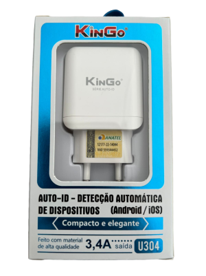 Carregador Fonte Dual USB 3.4A (U304)