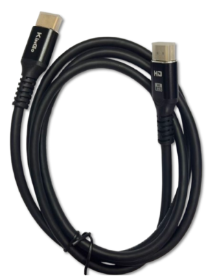 HDMI PVC 1.5M (4K UHD) -  PRETO