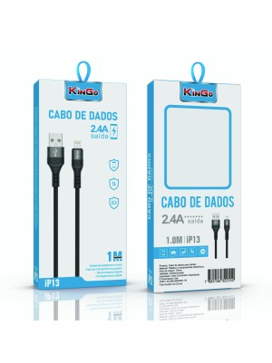 CABO DE CORDA 2.4 IP13 - PRETO